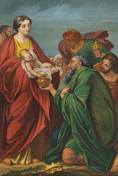 The Adoration of the Magi by Carlo Maratta or Maratti